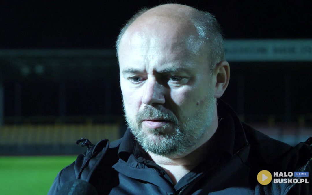 Wywiad z trenerem Korona II Kielce po meczu przeciwko AKS 1947 Busko-Zdrój [VIDEO]