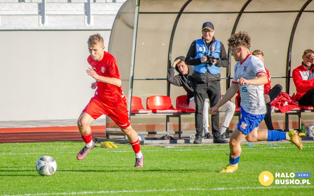 Wywiady pomeczowe z zawodnikami AKS 1947 Busko-Zdrój po meczu przeciwko drużynie z Sandomierza [VIDEO]