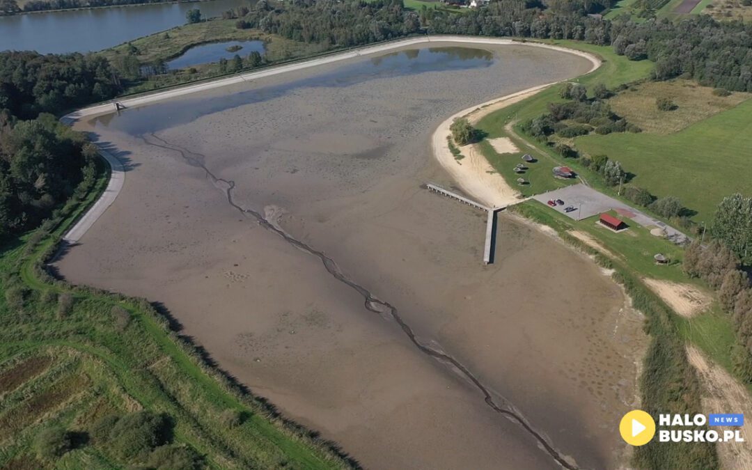 Rozpoczęła się rewitalizacja zbiornika w Radzanowie [VIDEO]