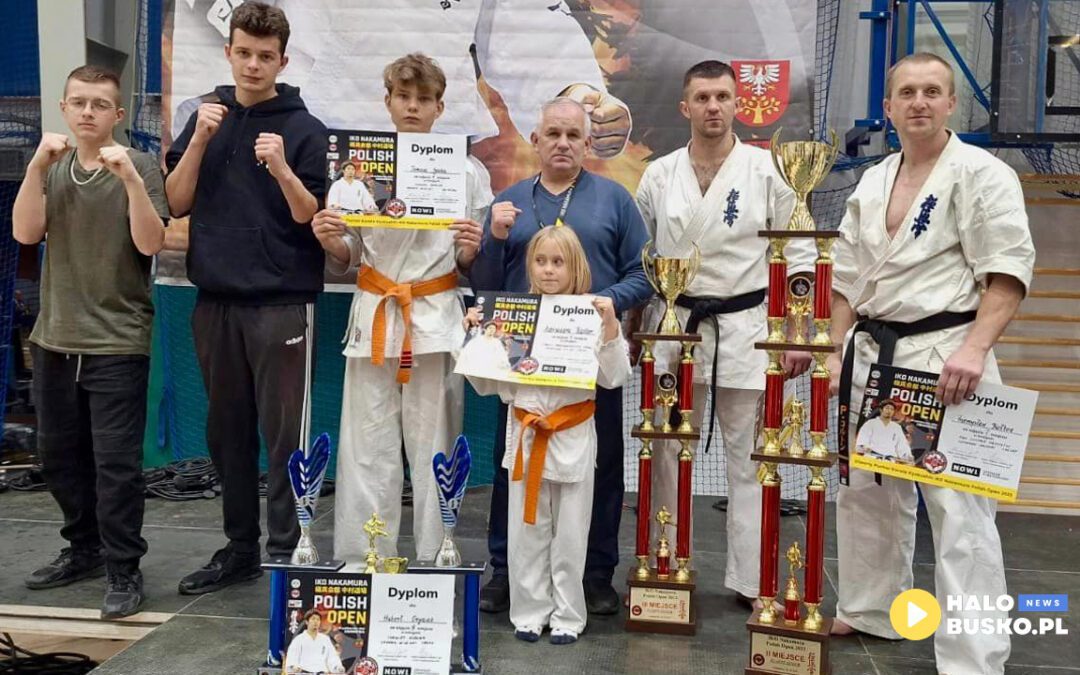 Wspaniałe sukcesy zawodników Sensei Marka Praska na turnieju Karate Kyokushin IKO Nakamura Polish Open! [ZDJĘCIA]