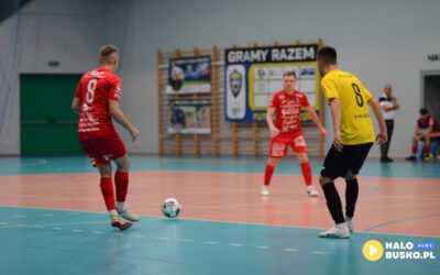 Remis w emocjonującym starciu 2. ligi futsalu: Zaremba Transport Futsal Pińczów vs. KKF Caffaro Global System Kazimierza Wielka [ZDJĘCIA]