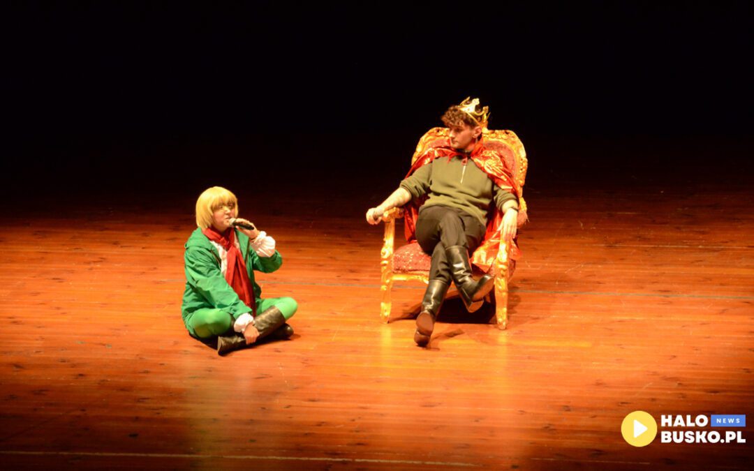 „Mały Książe na planecie Covid” – Relacja z spektaklu charytatywnego w Buskim Samorządowym Centrum Kultury [VIDEO]