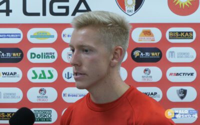 Wywiad z Kacprem Rogozińskim po meczu przeciwko Korona II Kielce [VIDEO]