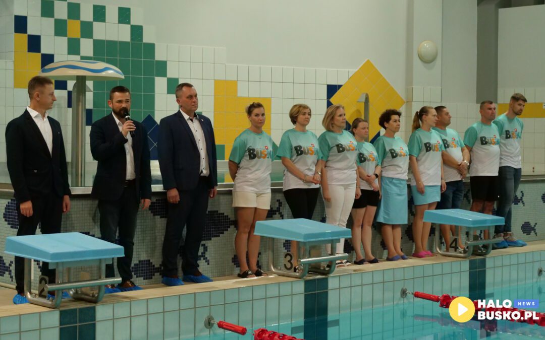 VII Maraton Pływacki w Busku-Zdroju – pływackie święto na Pływalni Miejskiej [VIDEO]