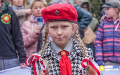 Relacja z obchodów 11 Listopada w Busku-Zdroju – 105. Rocznica Odzyskania Niepodległości [VIDEO]