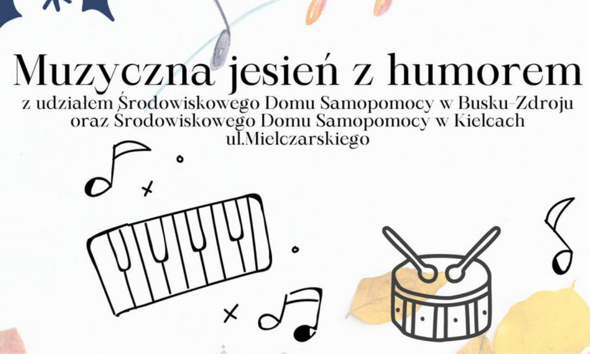 Muzyczna Jesień z humorem z udziałem Krzysztofa Bieleckiego