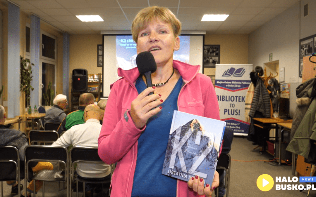 Spotkanie z Moniką Witkowską w Bibliotece – Busko-Zdrój [VIDEO]