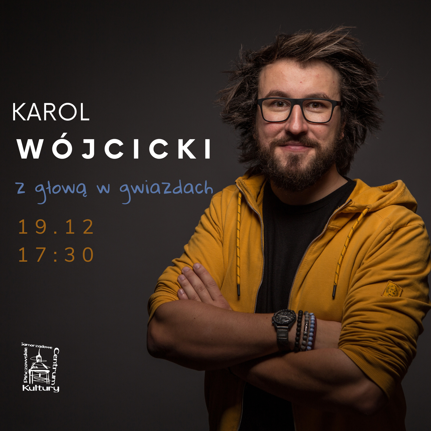 karol wójcicki w pińczowskim samorządowym centrum kultury