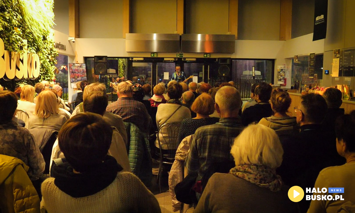 koncert Piotra Krakowskiego w Busku-Zdroju