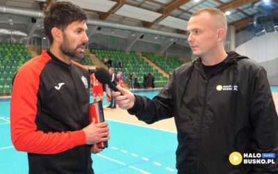 Wywiady z trenerami Łukaszem Białym i Lechem Malczewskim po meczu 2 ligi futsalu pomiędzy Zaremba Transport Futsal Pińczów vs. KKF Caffaro Global System Kazimierza Wielka [VIDEO]