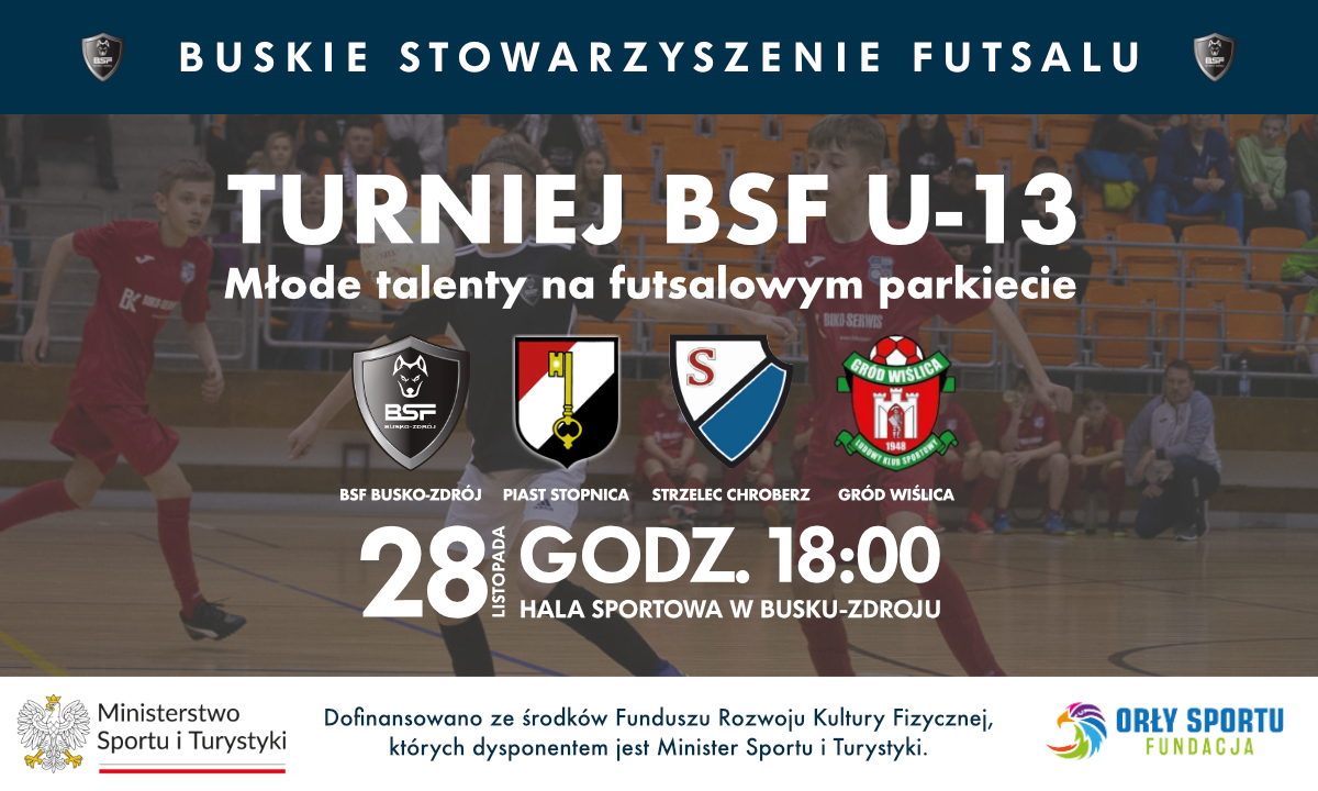 turniej u-13 bsf busko-zdrój
