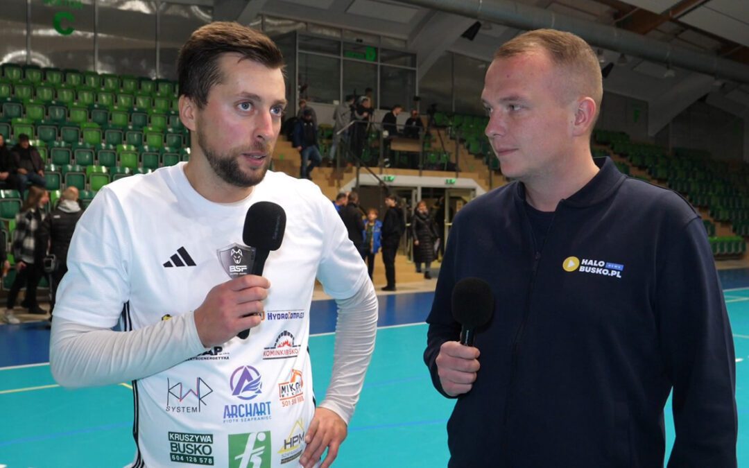 Wywiady po meczu BSF Busko-Zdrój – Zaremba Transport Futsal Pińczów [VIDEO]