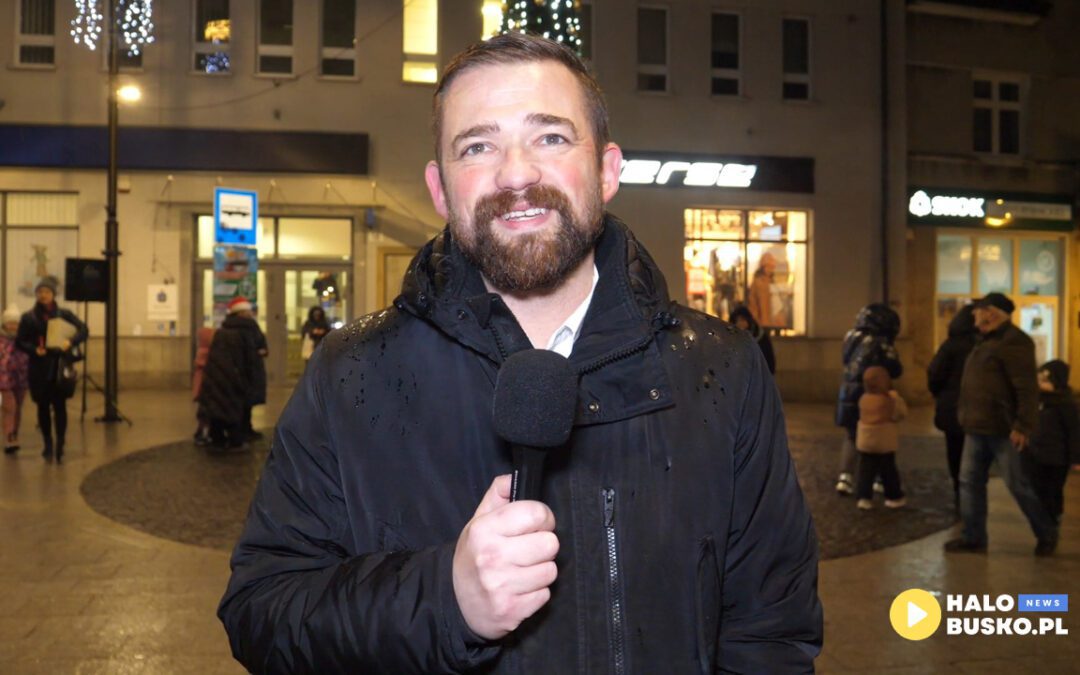 Święta w Busku-Zdroju czas zacząć! Inauguracja Sezonu Bożonarodzeniowego w Busku-Zdroju [VIDEO]