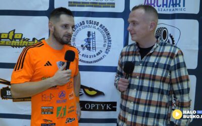 BSF Busko-Zdrój wysoko zwycięża przeciwko KF Stal Mielec! Zobaczcie wywiady pomeczowe [VIDEO]