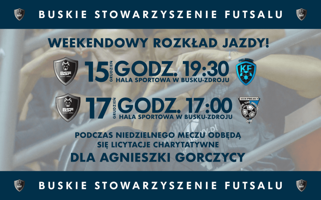 BSF Busko-Zdrój zaprasza na weekend z Wilkami! W niedziele zagrają dla Agnieszki Gorczycy [VIDEO]