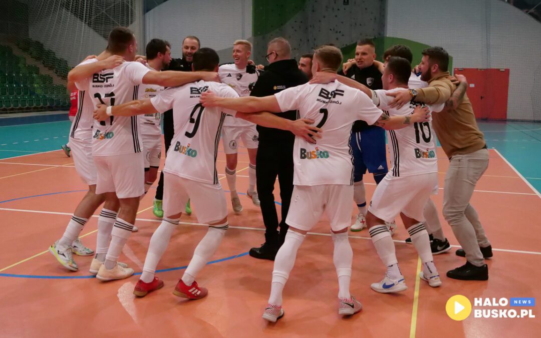 BSF Busko-Zdrój awansuje do kolejnego etapu Pucharu Polski w Futsalu po zwycięstwie w Pińczowie [ZDJĘCIA]