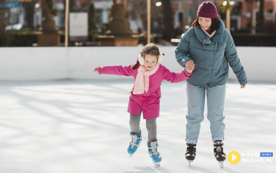 Od dziś możesz skorzystać z bezpłatnego wsparcia instruktora na lodowisku Biały Orlik przy Pływalni Miejskiej w Busku-Zdroju!