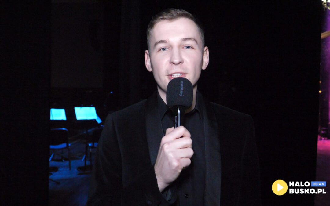 Koncert Noworoczny Buskiej Orkiestry Zdrojowej w towarzystwie Marty Wąs i Michała Jewiarz [VIDEO]