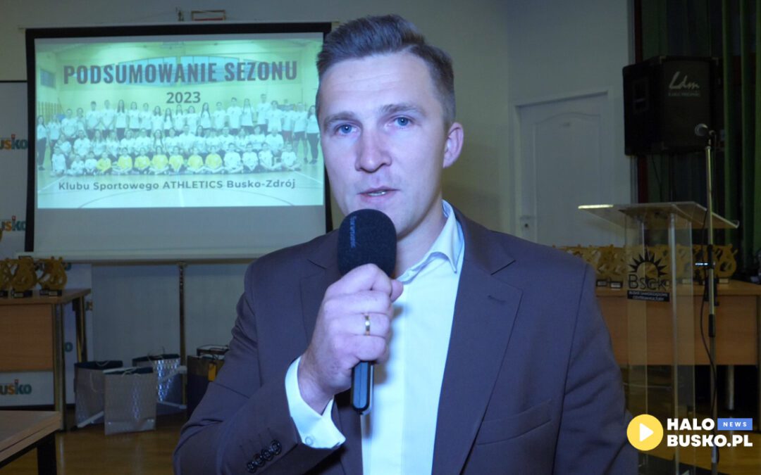 KS Athletics Busko-Zdrój podsumowali rok 2023 [VIDEO/ZDJĘCIA]