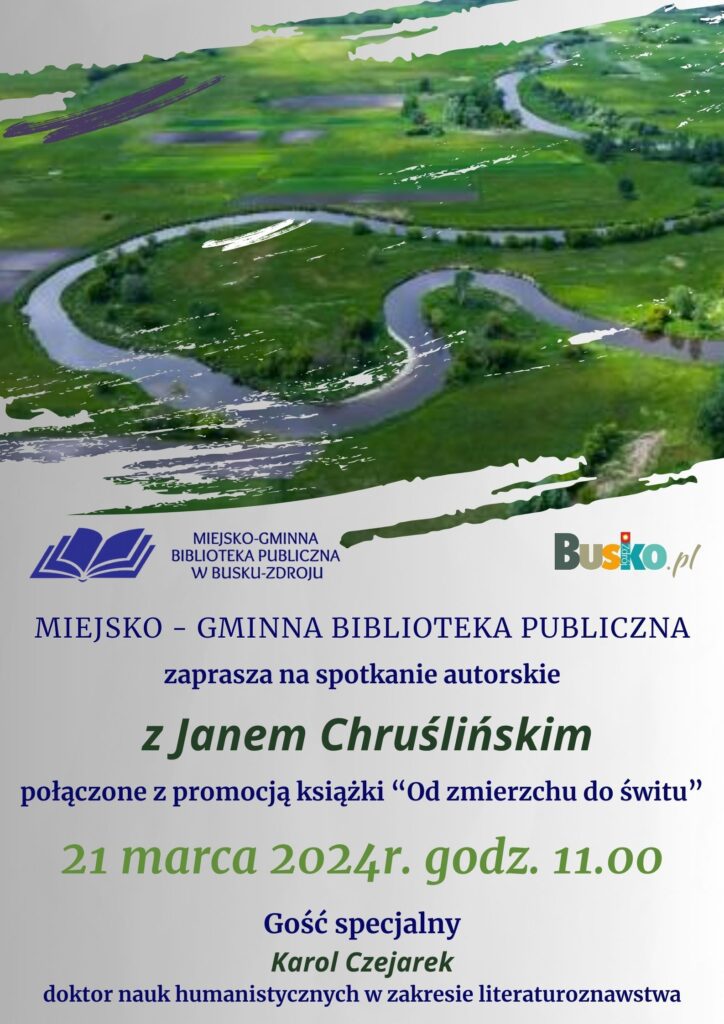 spotkanie z janem chruślińskim w Busku-Zdroju