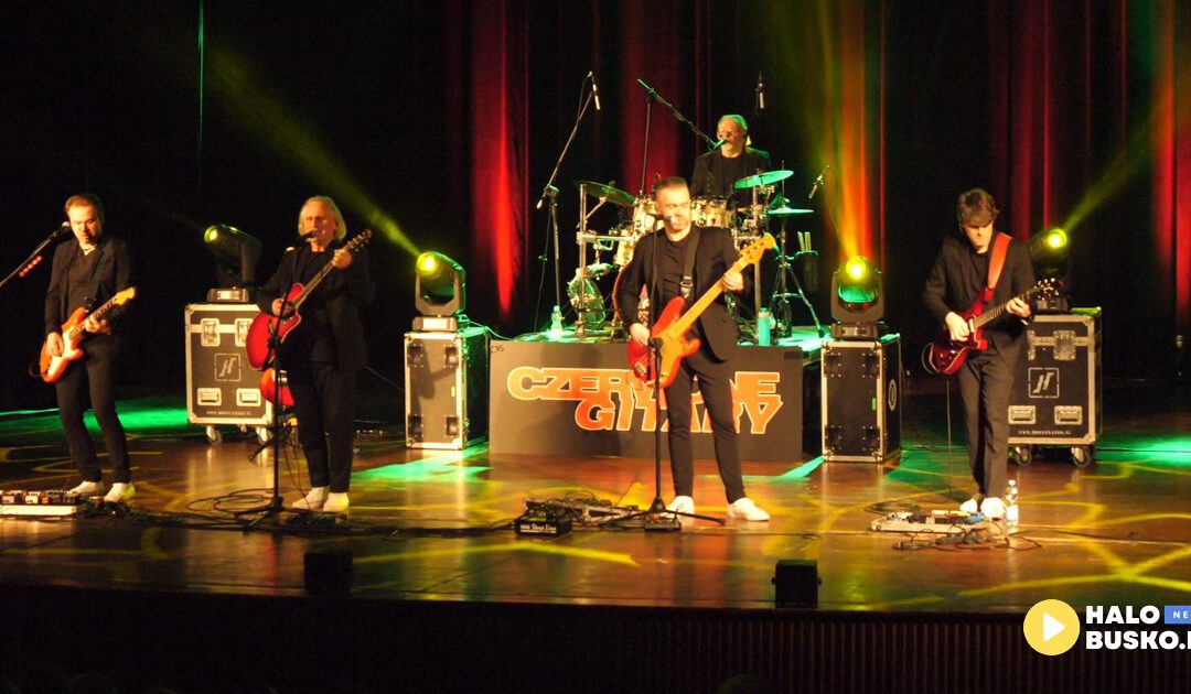 Czerwone Gitary zagrały koncert w Busku-Zdroju z okazji 55-lecia powstania zespołu [VIDEO]