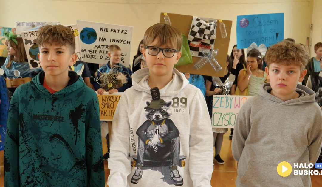 Busko-Zdrój świętuje Dzień Ziemi 2024 – Młodzi Eko-Wojownicy z PSP Nr 1 w Akcji!