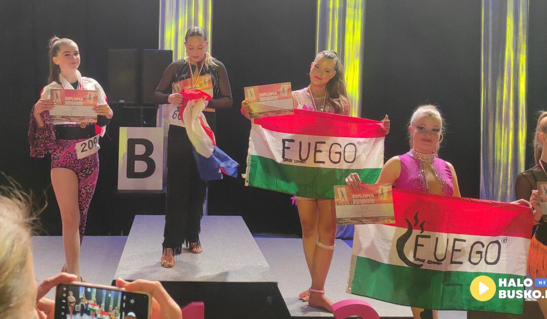 Lena Matuszewska triumfuje na światowej scenie tańca! Młoda buska tancerka Wicemistrzynią Świata!