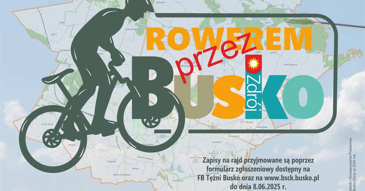 rowerem przez busko zdroj rajd rowerowy 1