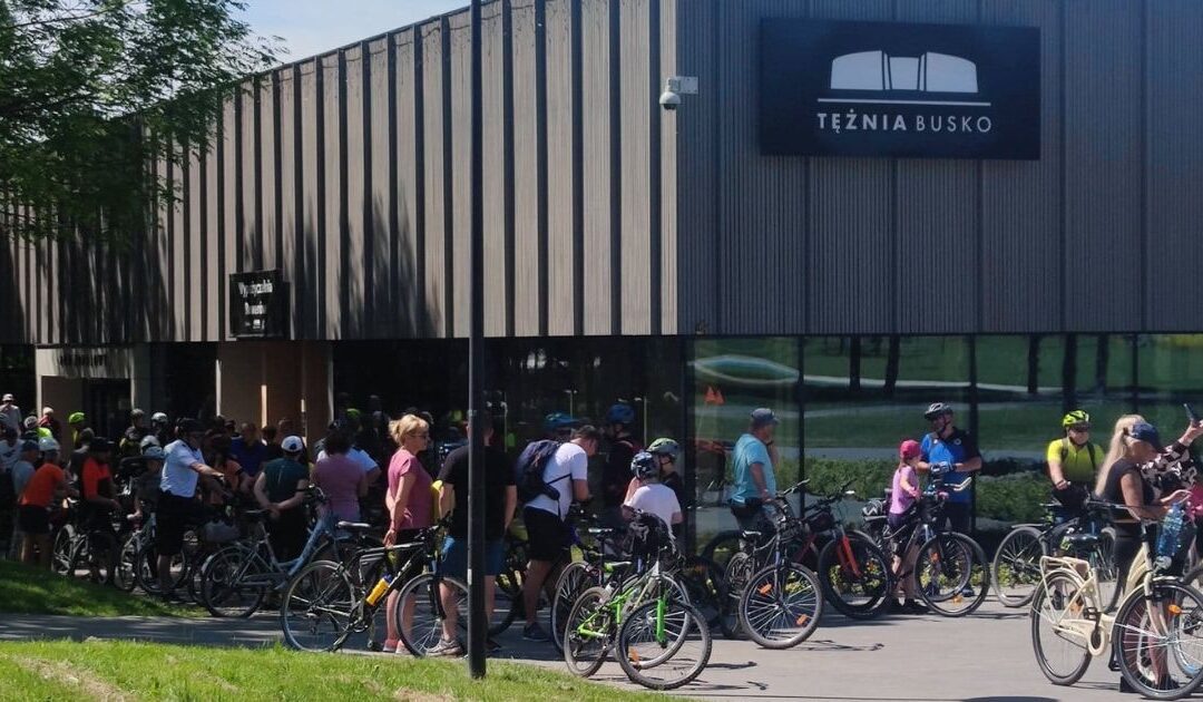 Rajd Rowerem przez Busko-Zdrój z sukcesem otworzył sezon rowerowy!