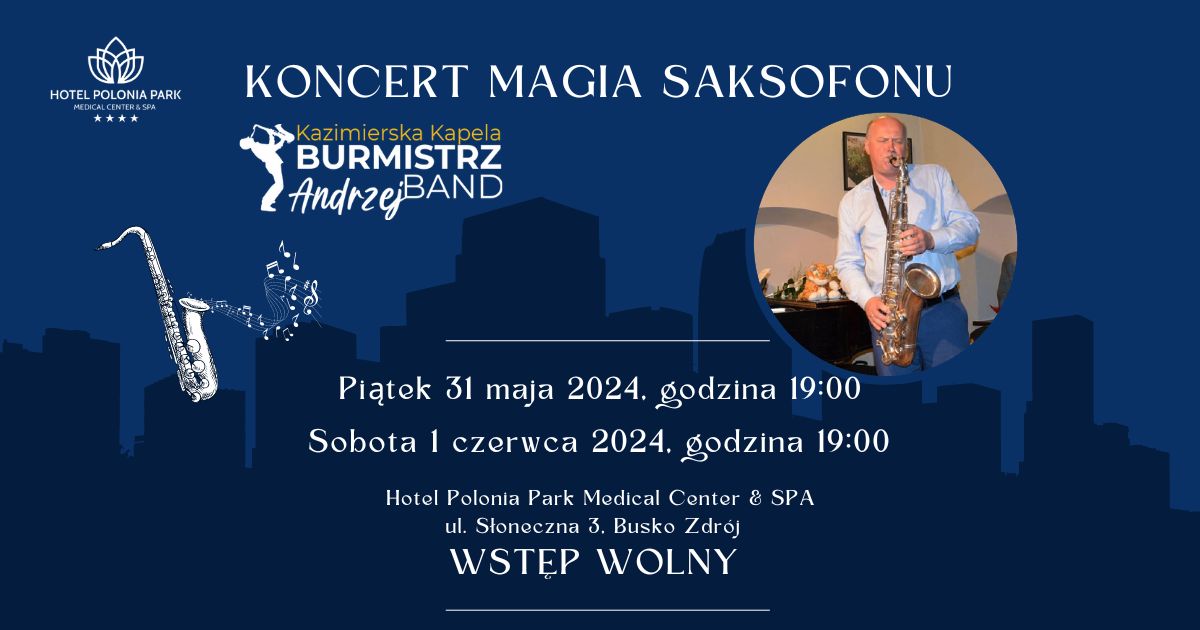 koncert magia saksofonu