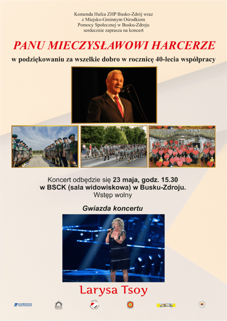 Panu Mieczysławowi Harcerze