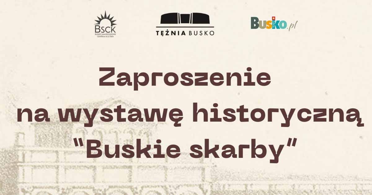 wystawa buskie skarby w busku zdroju 1