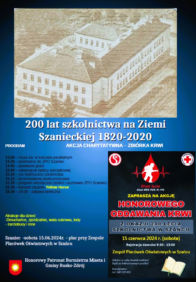 200 Lat Szkolnictwa na Ziemi Szanieckiej