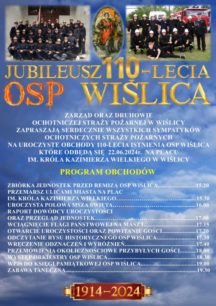 Jubileusz 110-lecia OSP Wiślica
