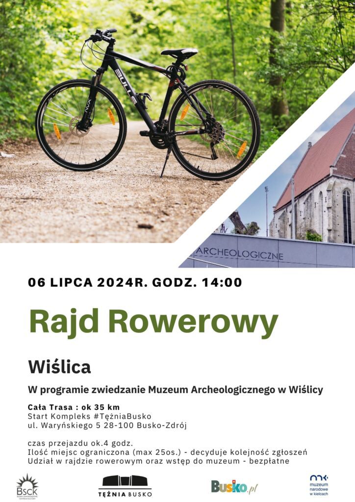 Rajd rowerowy do Wiślicy