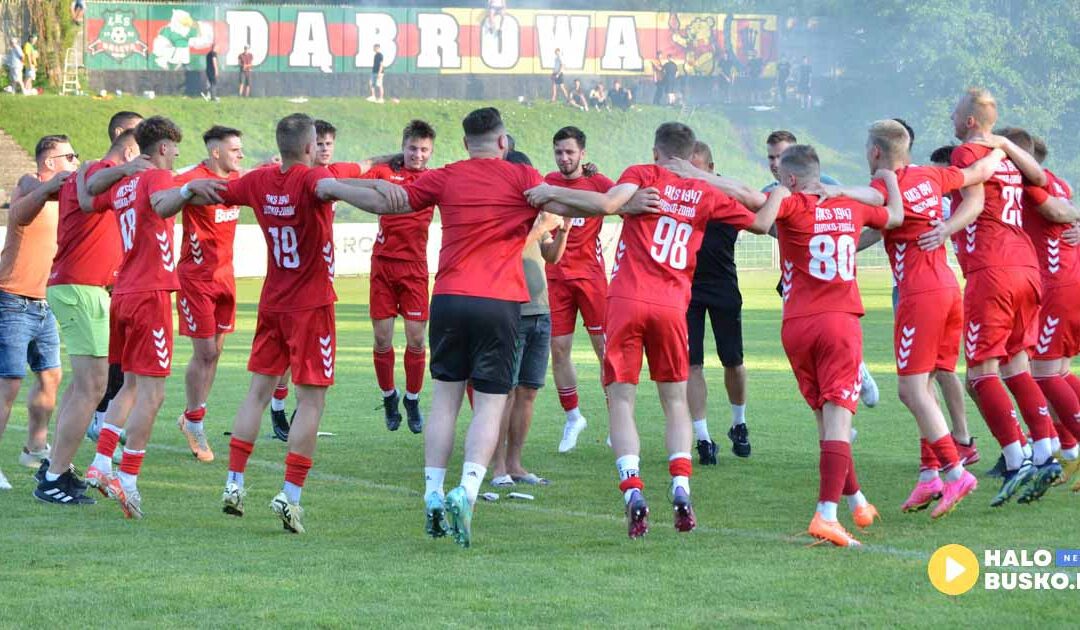 Po zwycięstwie nad Orlętami Kielce, AKS 1947 Busko-Zdrój kończy sezon na 2 miejscu!