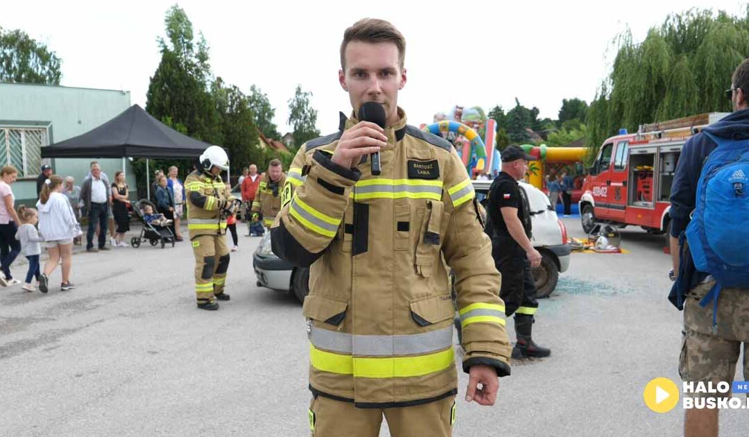 Strażacki Dzień Dziecka w Mikułowicach – radosne święto pełne atrakcji mimo deszczowej pogody (VIDEO)