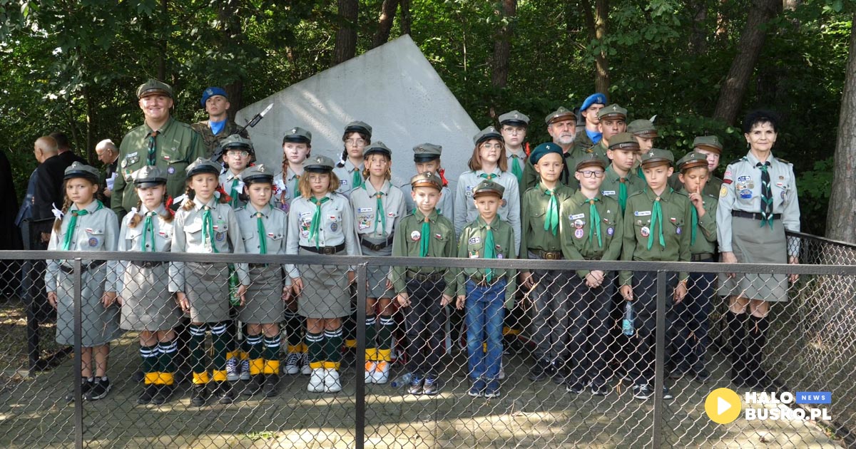 Obchody 80. rocznicy zbiorowej egzekucji w Lesie Weleckim kolo Buska Zdroju