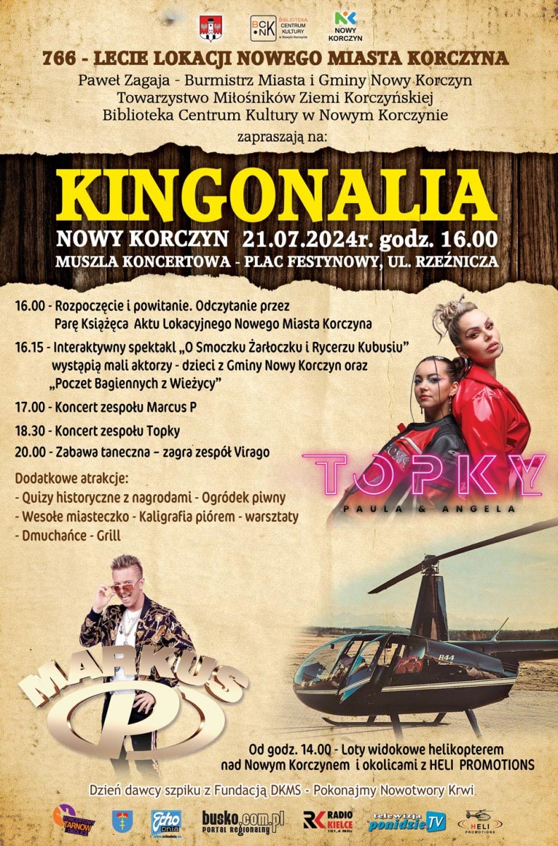 kingonalia 2024 nowy korczyn