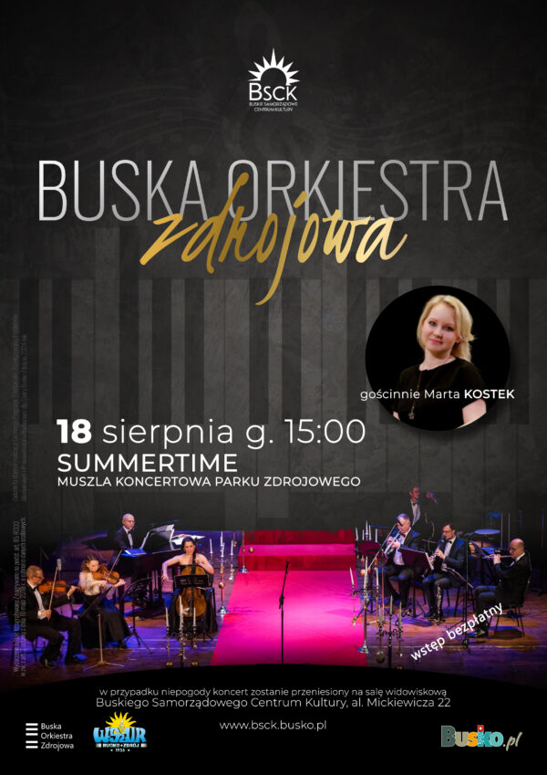 koncert buskiej orkiestry zdrojowej