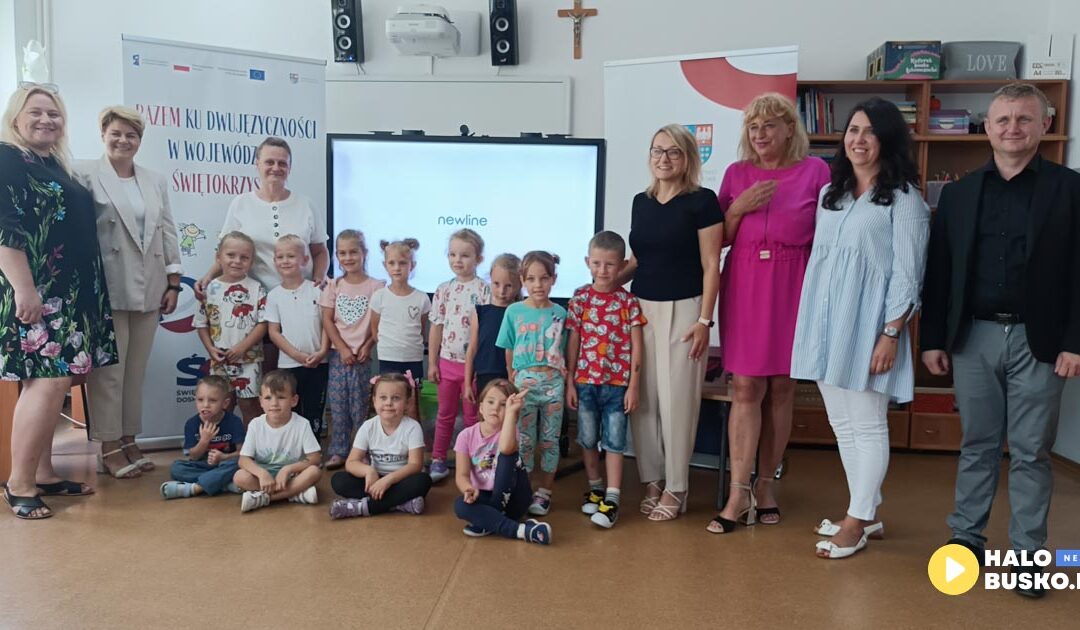 Nowoczesny sprzęt i innowacyjne metody w przedszkolach gminy Tuczępy – projekt „Przedszkolne Inkubatory Świętokrzyskiej Dwujęzyczności”.