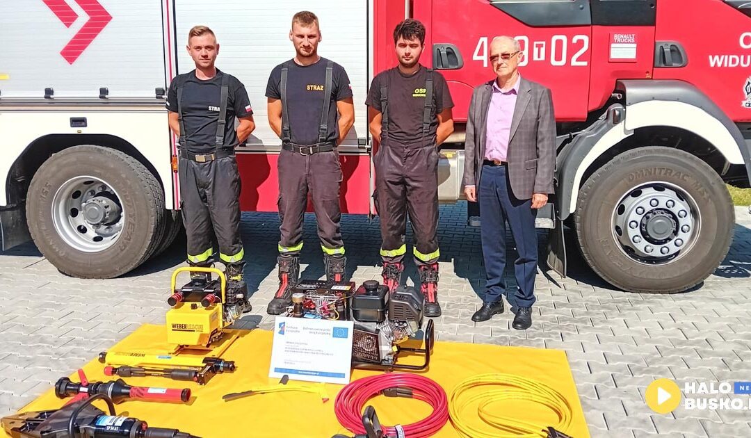 OSP Widuchowa otrzymał nowy sprzęt do ratownictwa technicznego!