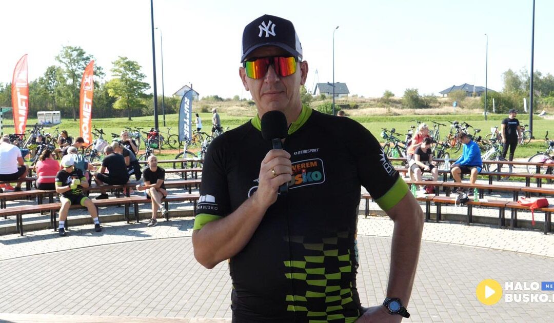 Rowerzyści pożegnali lato rajdem w Busku-Zdroju! (VIDEO)