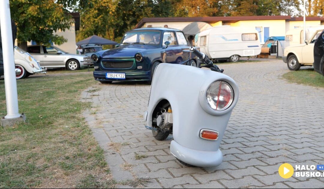 Miłośnicy trabantów spotkali się w Pińczowie podczas XXII TrabiEXPO (VIDEO)