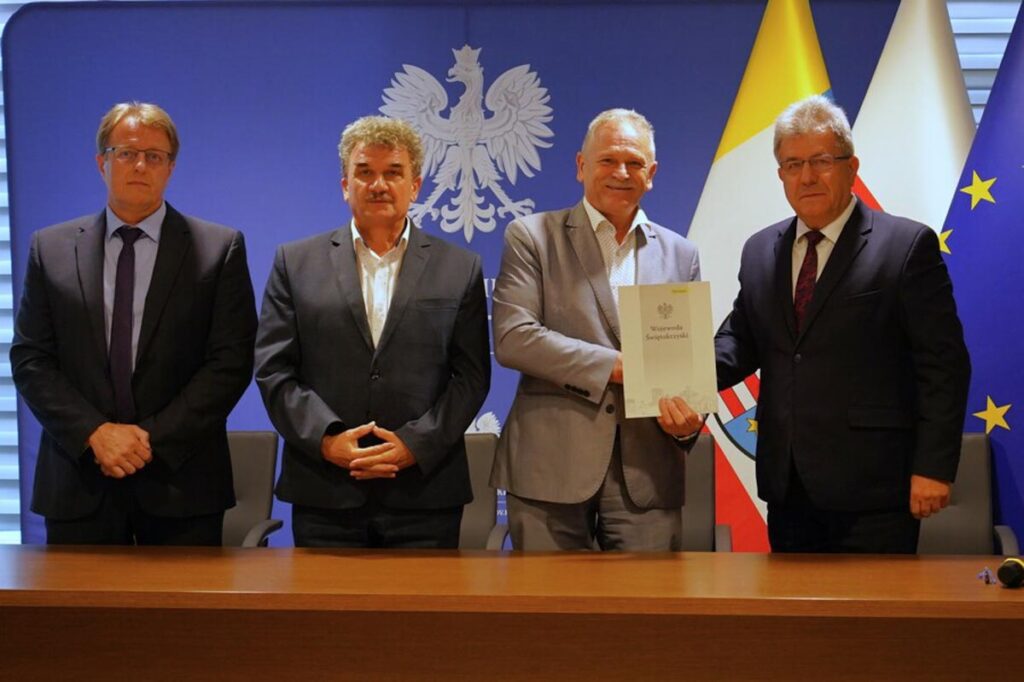 inwestycje drogowe w powiecie i gmina busko-zdrój