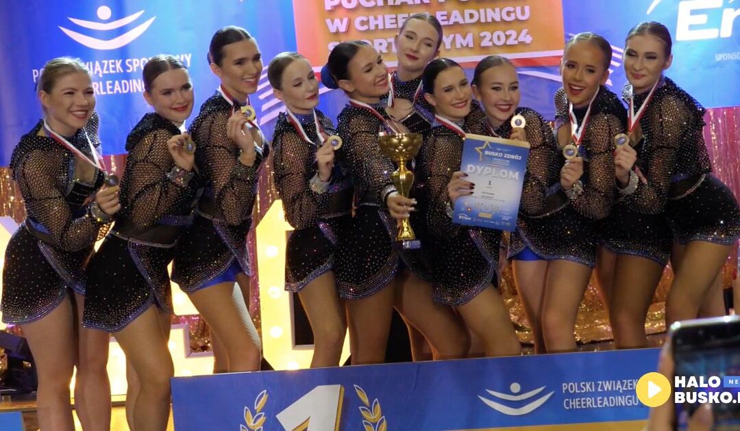 W niedzielę w Busku-Zdroju odbył się Puchar Polski w Cheerleadingu Sportowym! (VIDEO)