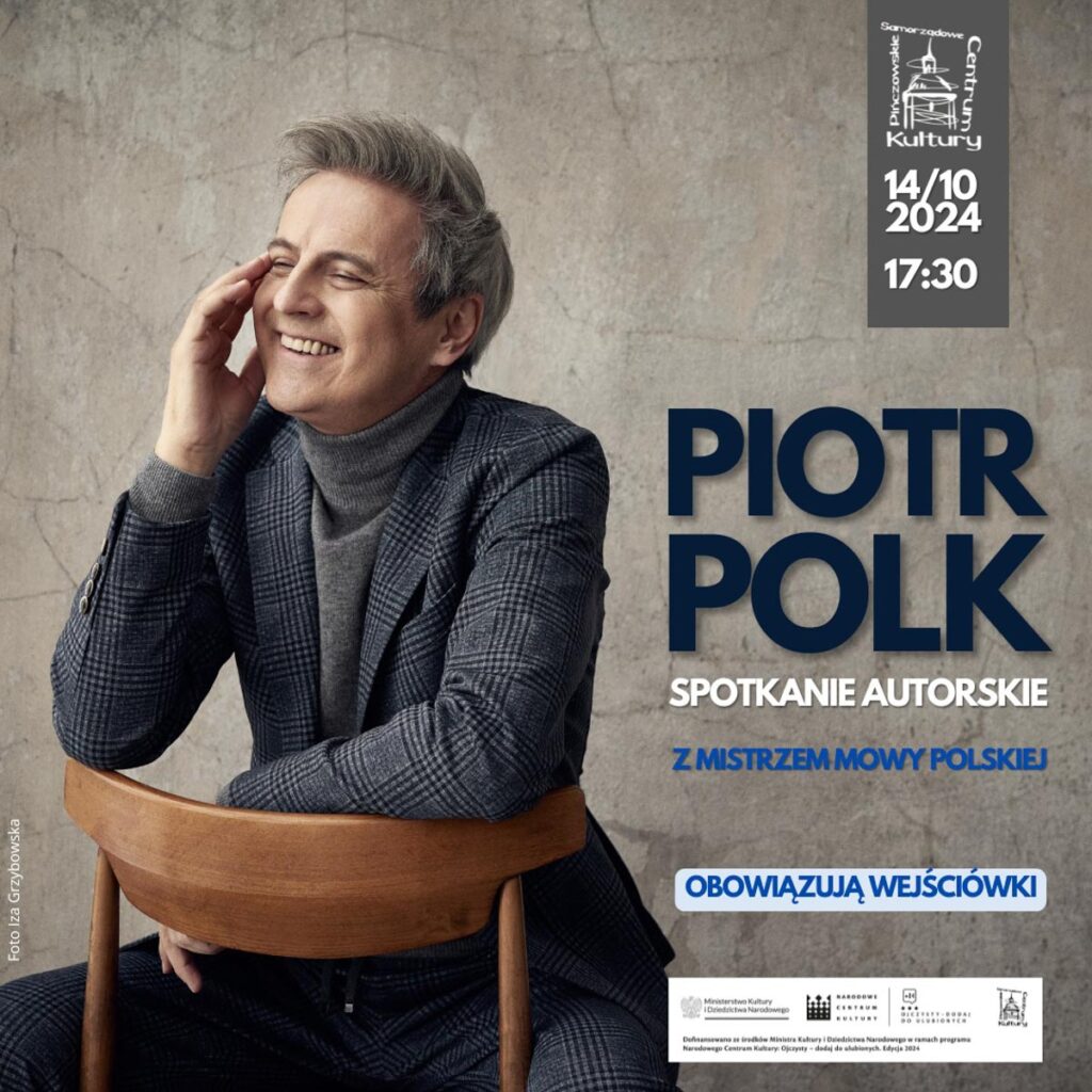 Spotkanie z Piotrem Polkiem w Pińczowie