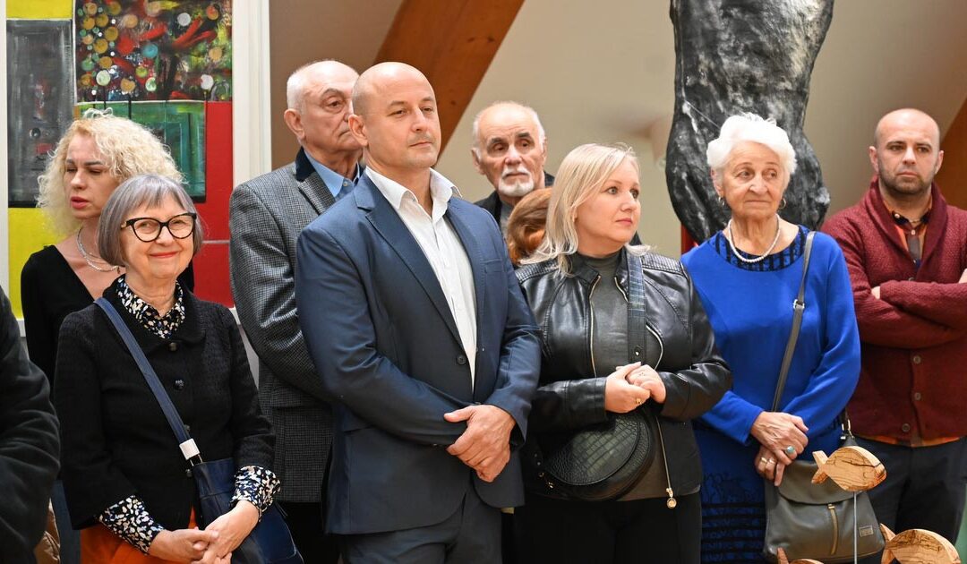 XXXIX Przegląd Plastyki Ponidzie 2024 – uroczyste otwarcie w Buskim Samorządowym Centrum Kultury (ZDJĘCIA)