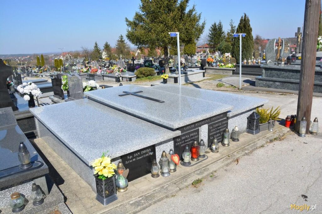 grób tadeusza imosy na cmentarzu w busku-zdroju