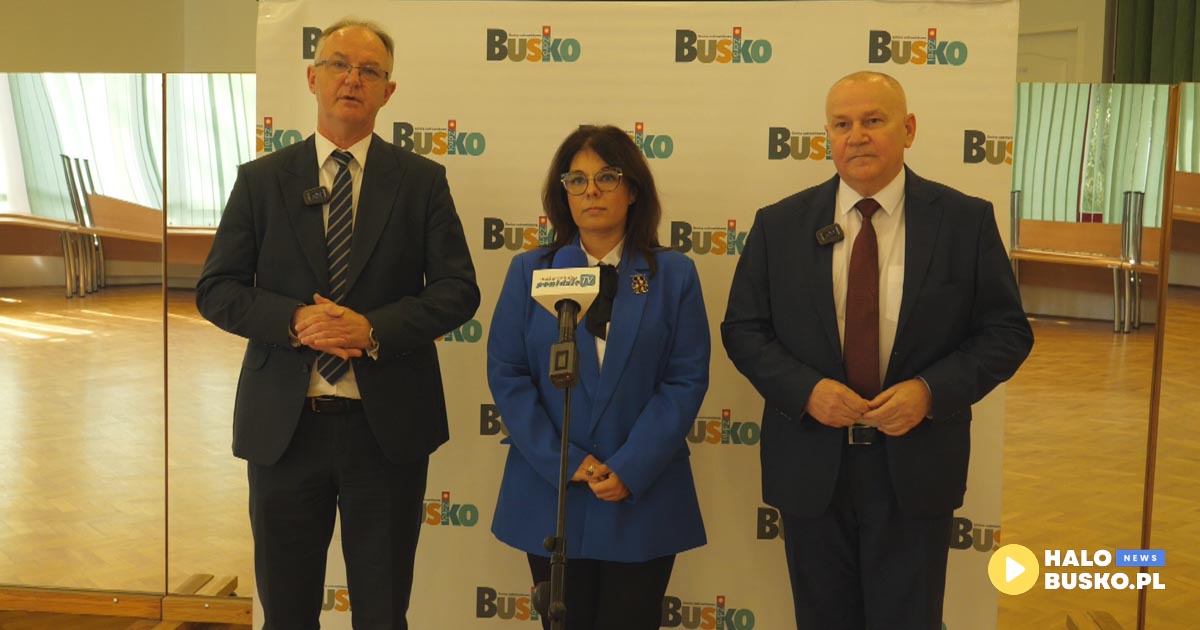 konferencja prasowa w busku-zdroju